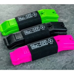 Muc-off bandenlichters roze zwart groen