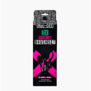 Muc-off Premium borstelset 3 borstels