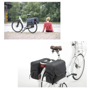 Dubbele fietstas New Looxs Mondi Joy – 38L