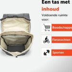 Dubbele fietstas New Looxs Vigo Racktime - 37L