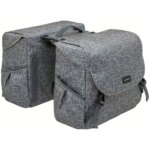 New Looxs fietstas dubbel Mondi Joy Ivy grey MIK 38L