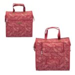 New Looxs shoppertas Lilly Forest red 18L