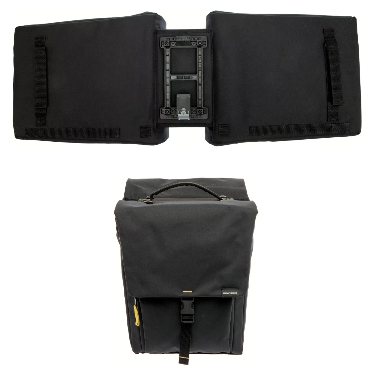 TAS NEW LOOXS TULUM DOUBLE MIK BLACK