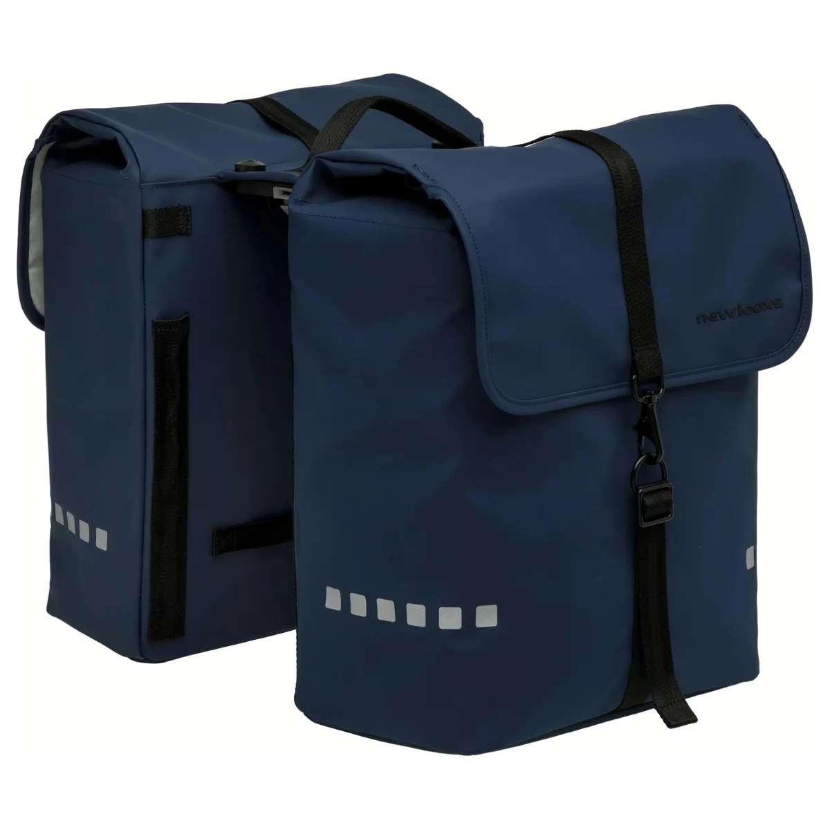 Odense Double MIK Dubbele fietstas - Dark Blue