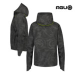 Agu tech rain jacket commuter women reflection bla