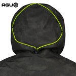 Agu tech rain jacket commuter women reflection bla