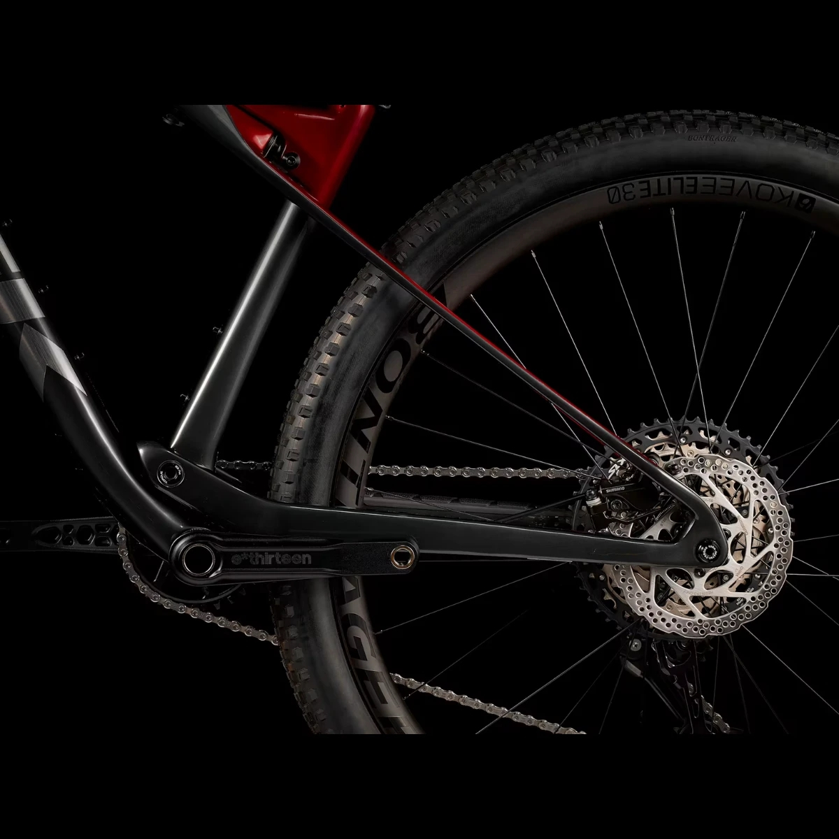 Trek Supercaliber 9.7 S Lithium Grey/Crimson