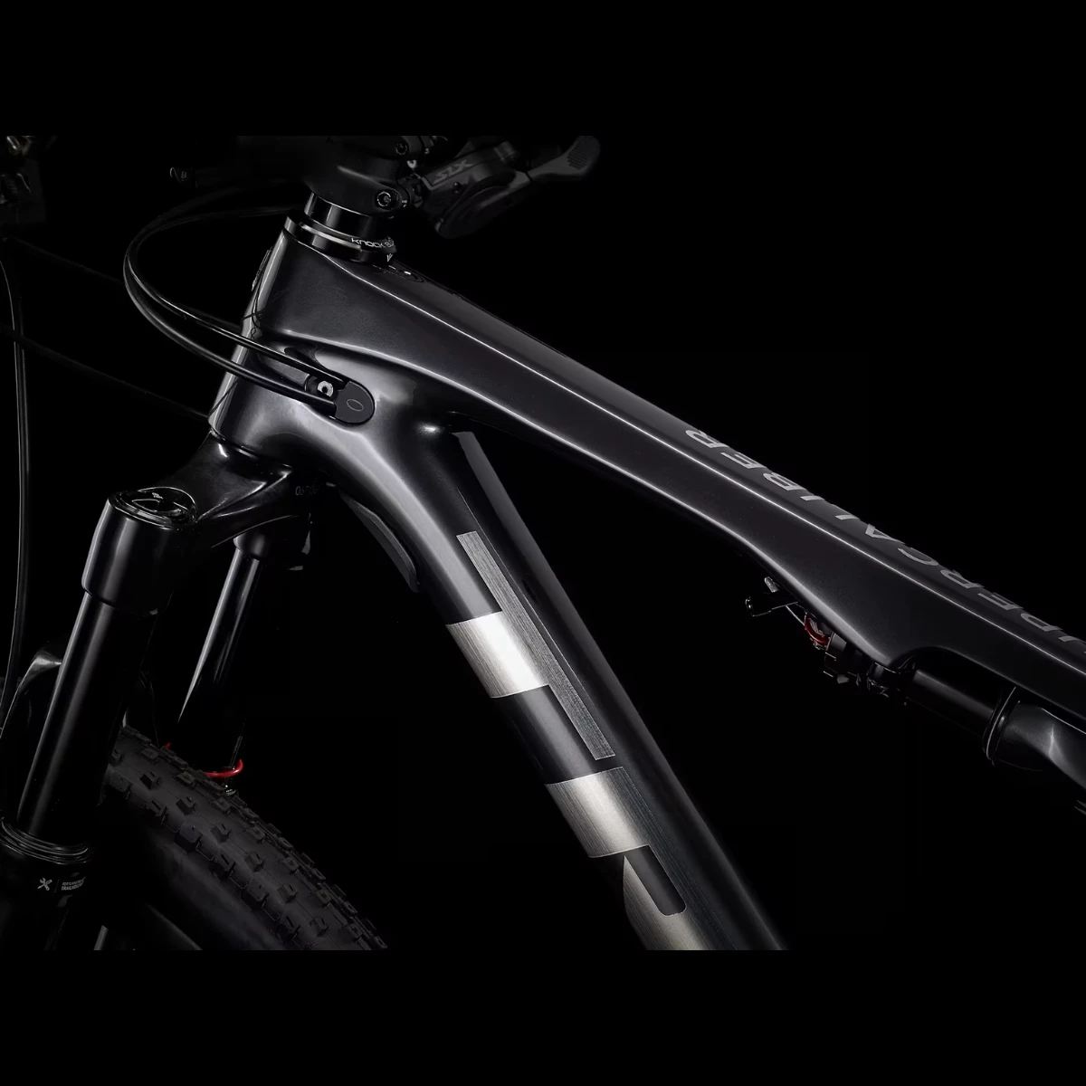 Trek Supercaliber 9.7 S Lithium Grey/Crimson