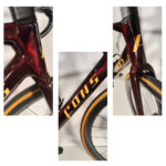 Fons Strada Evo Road - Burgundy Red